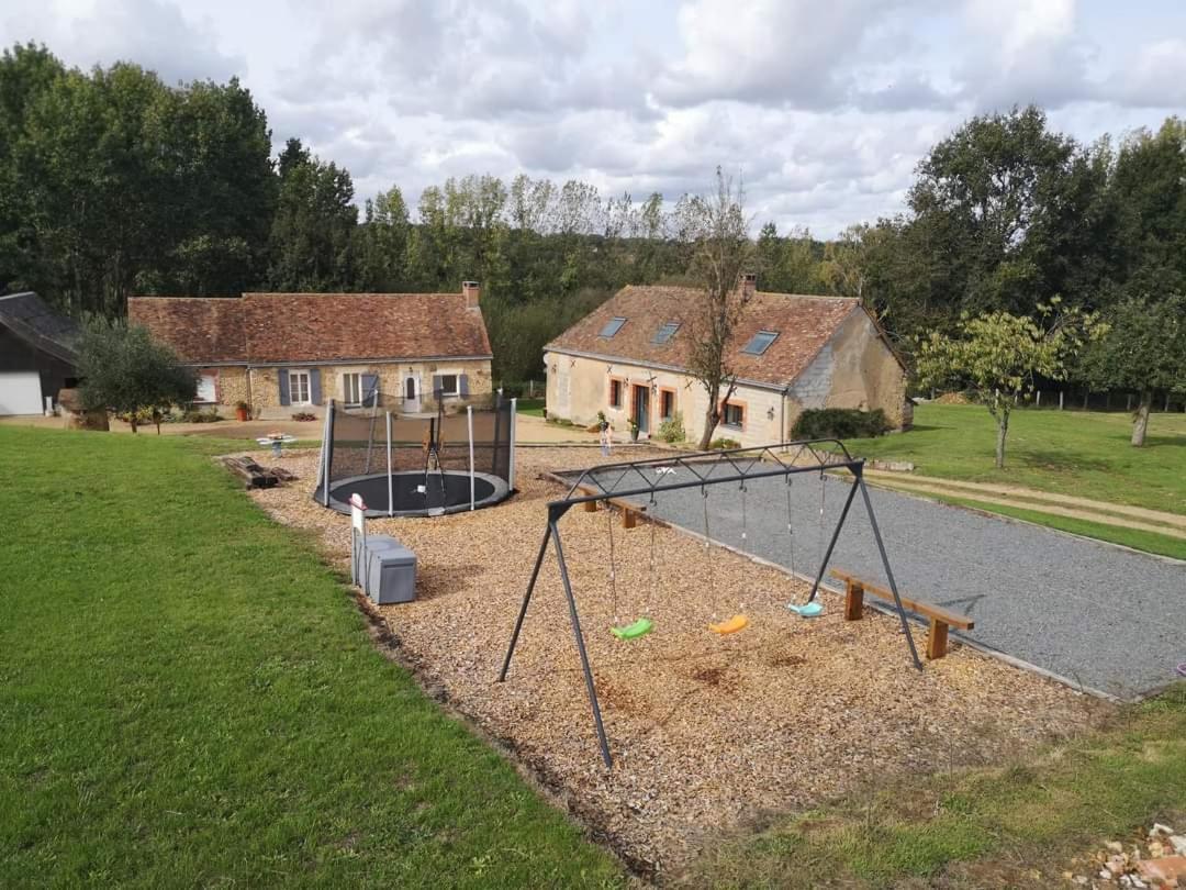 Maison Du Bonheur De La Basse Biguerie Proche Du Zoo De La Fleche Saint-Jean-de-la-Motte 외부 사진